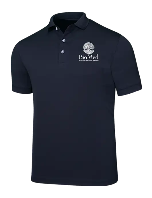 Callaway Ottoman Navy Polo w/BioMed Logo