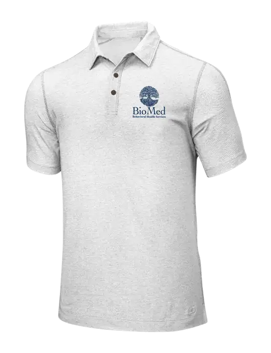 OGIO White ONYX Polo w/BioMed Logo