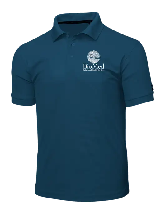 OGIO Light Navy Caliber 2.0 Polo w/BioMed Logo