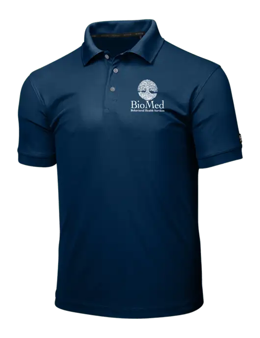 OGIO Navy Caliber 2.0 Polo w/BioMed Logo