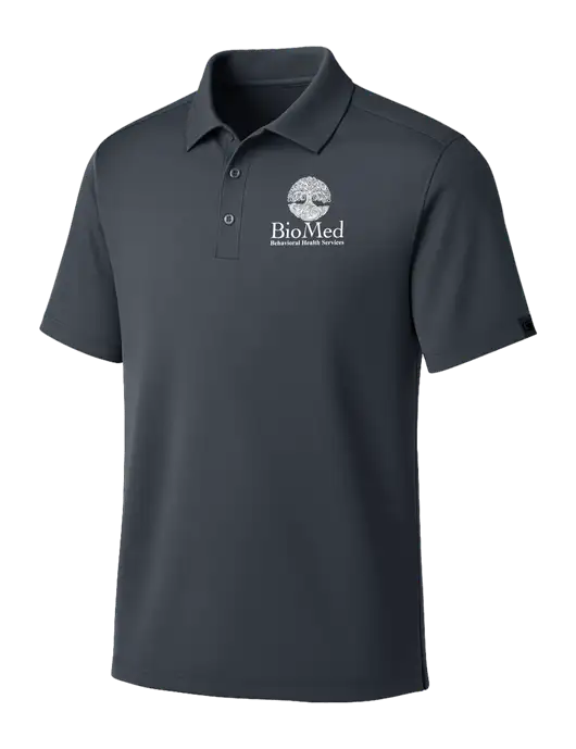 OGIO Dark Grey Framework Polo w/BioMed Logo