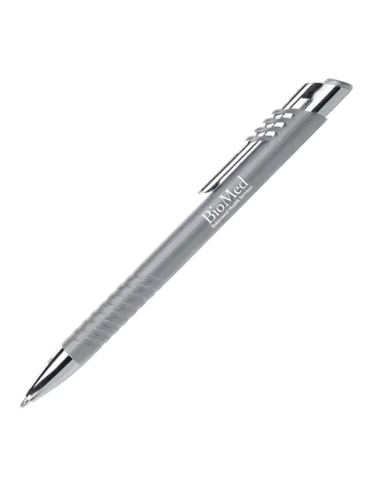 Schirhart Grey Pen - Black Ink w/BioMed Logo