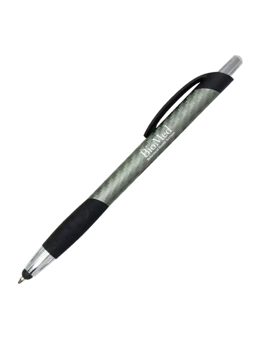 Sunray Gunmetal Stylus Pen w/BioMed Logo
