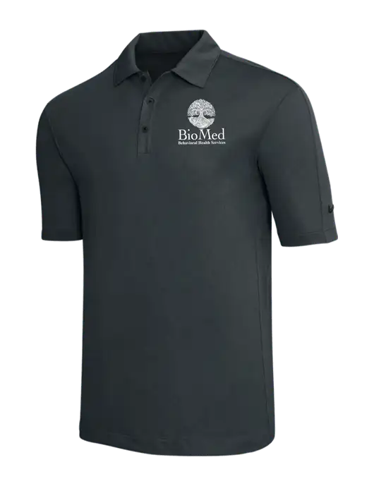 Nike Dark Grey Tech Sport Dri-FIT Polo w/BioMed Logo
