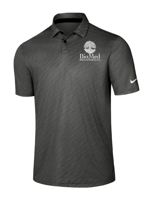 Nike Dark Grey Vapor Dash Polo w/BioMed Logo