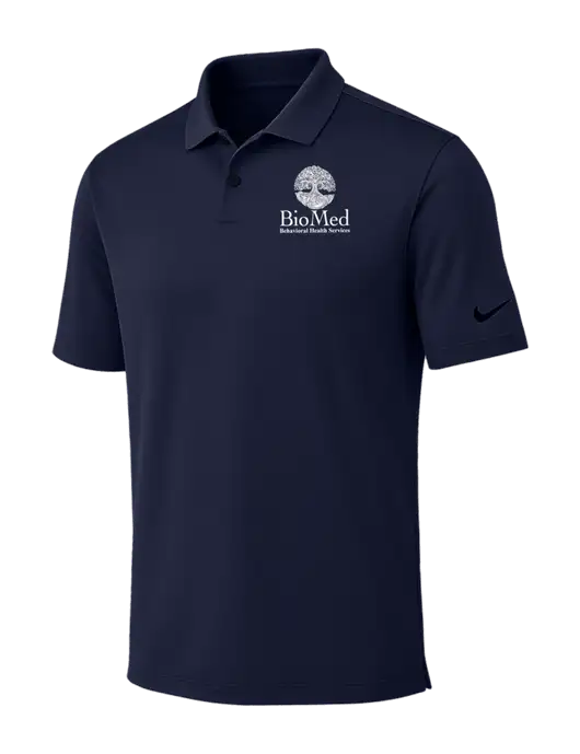 Nike Dark Navy Dri-FIT Vapor Polo w/BioMed Logo