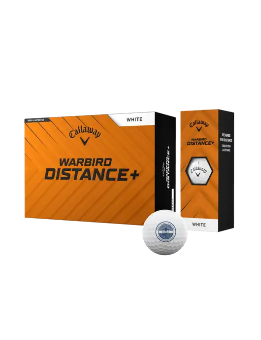 Callaway Warbird Distance Golf Balls 12/pk w/BioMed Logo