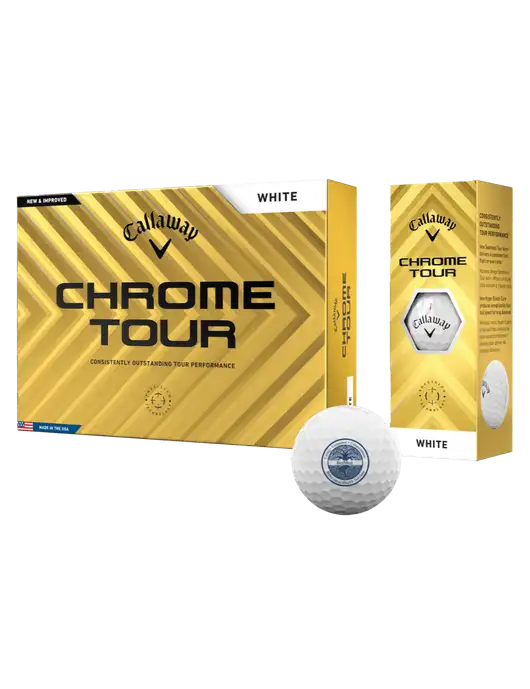Callaway Chrome Tour Golf Balls 12/pkg w/BioMed Logo