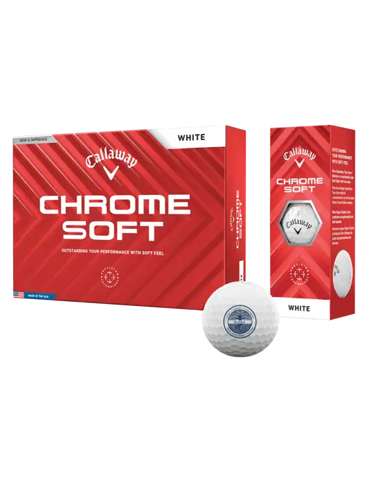 Callaway Chrome Soft Golf Balls 12/pk w/BioMed Logo